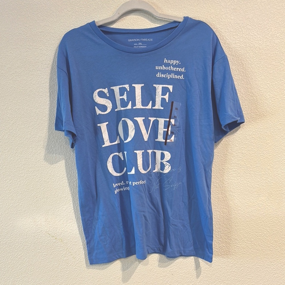 Grayson/Threads Blue Graphic Tee